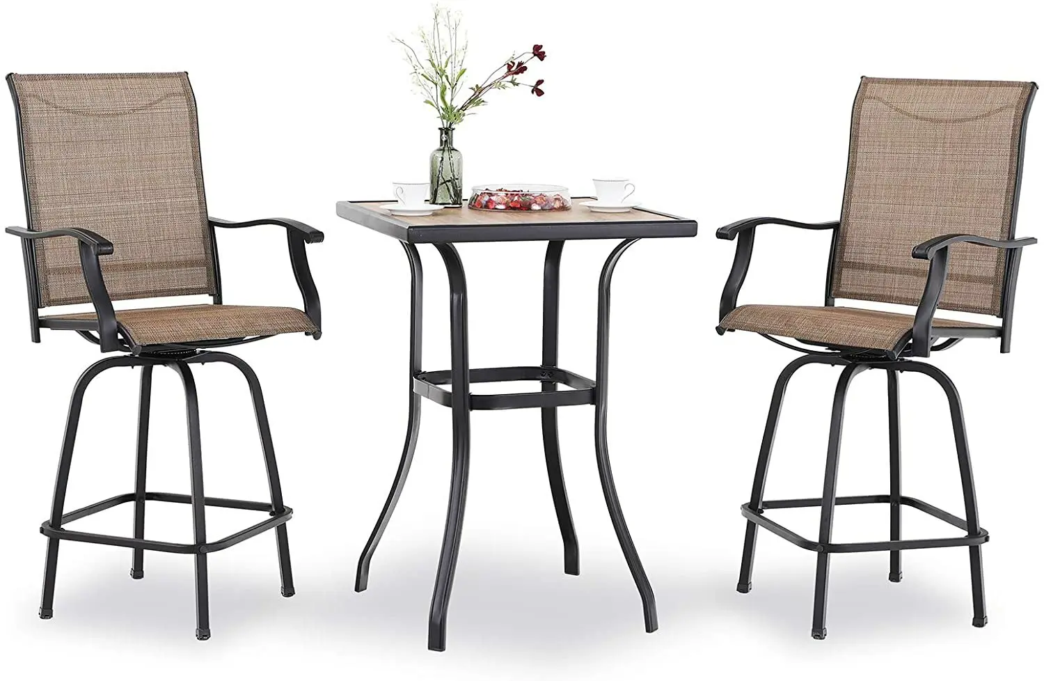 3 Piece Outdoor Patio Bar Tabl - مراجعة Kids Outdoor Chair And Table وسعره