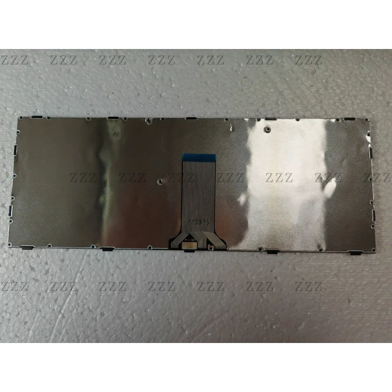 ZZ NEW For LENOVO IDEAPAD 300-14IBR 300-14ISK Keyboard Latin Spanish Silver Frame