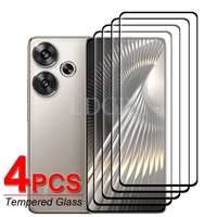 4 Pcs For Xiaomi POCO F6 Glass POCO F6 Tempered Glass HD Flim Full Glue Phone Screen Protector Film POCO F6 Pro Glass