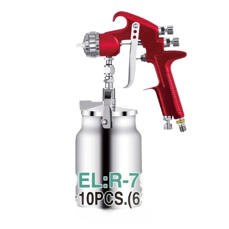 R-7950HVLP automotive grade special spray gun, lower pot 1000ML paint topcoat spray gun