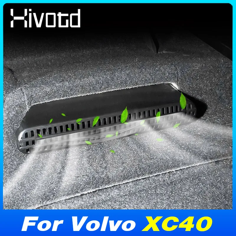 

Car Air Vent Outlet Under Rear Seats Air Conditioner Cover Shell Interior Accessories For Volvo XC60 XC90 XC40 V60 S60 2022