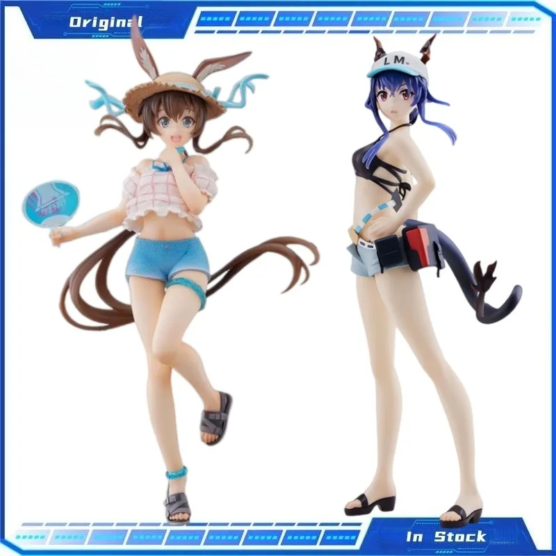

In Stock Original ‌Arknights‌Swimsuit Figure Anime Peripheral Character Model‌Amiya Collection Ornament Holiday Gift Toy Figure