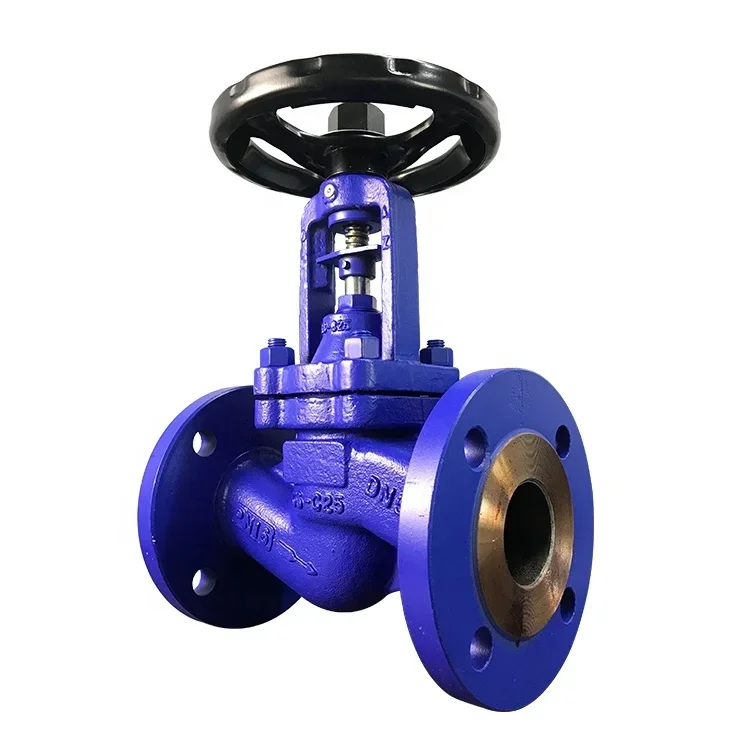 PN16-PN40 High Temperature Resistance Heat Transfer Oil Cast Steel Bellow Seal Globe Valve