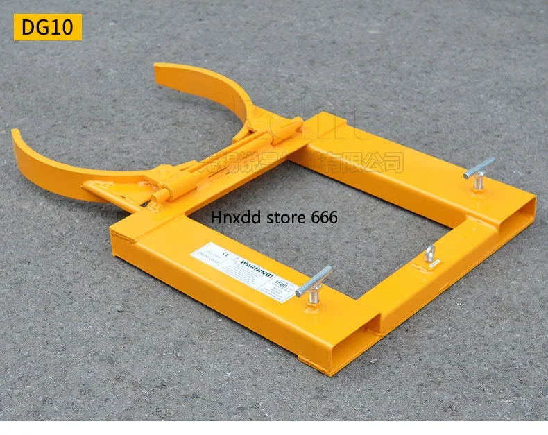 Oil drum handling clamp forklift special oil drum spreader DG10DG40 forklift oil drum clamp