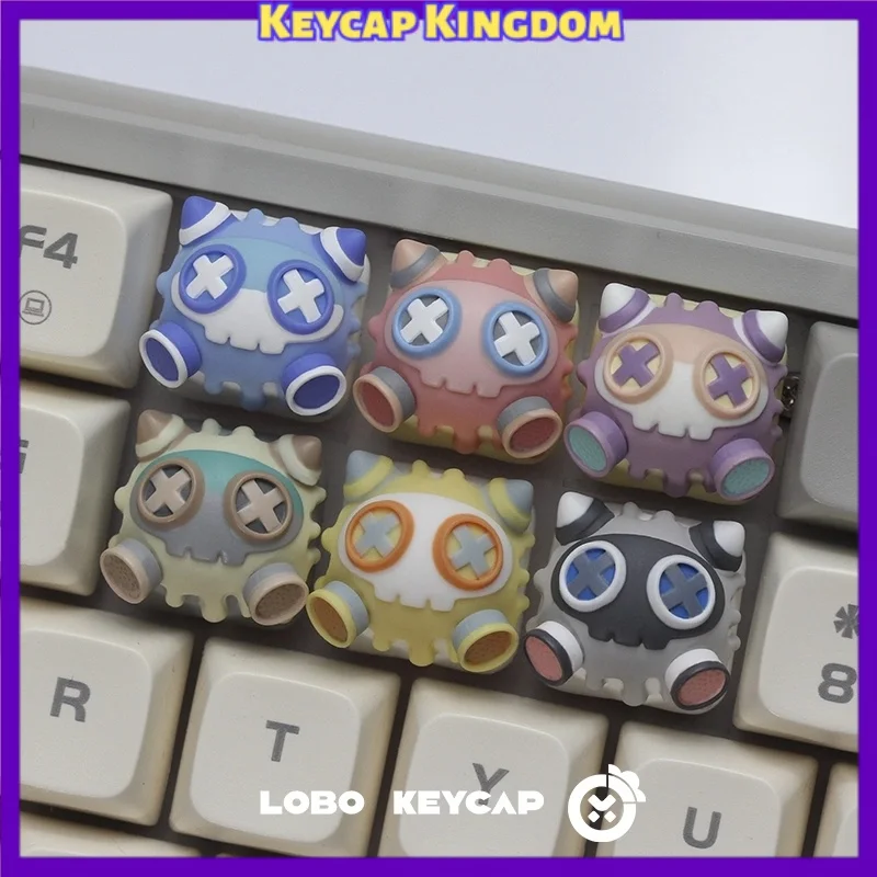 Original Design CELL Custom Resin Keycap DIY Transparent Backlit Keycap Cross Stem For Mechanical Keyboard Gift & Collection