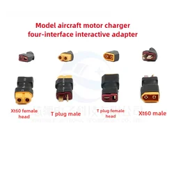 Adapter jack XT60 T Plug  Female to Male RC Lipo Battery Control Parts DIY XT60 TO t PLUG Model aircraft power battery charger