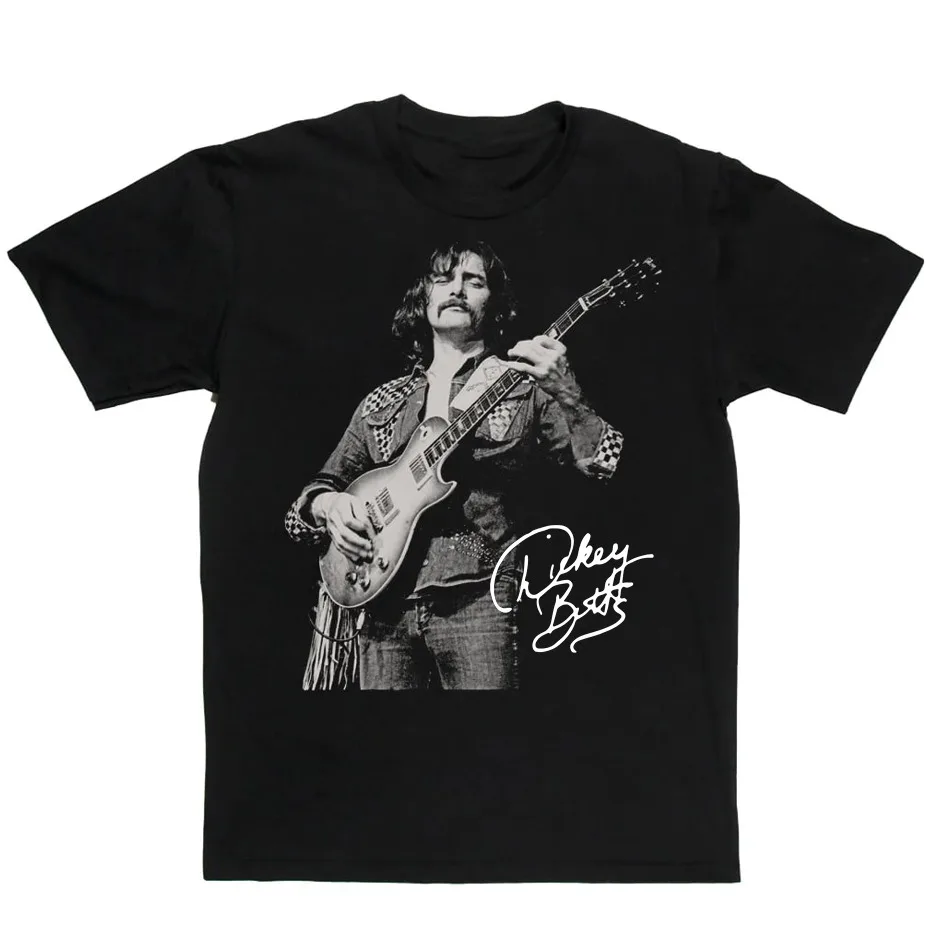 Vtg Dickey Betts In Music Tour Heavy Cotton Black All Size T Shirt Mm1336