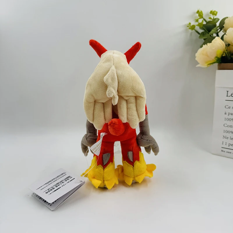 

Cartoon 22cm Blaziken Pokemon Plush Toys Anime Animal Chicken Pokémon Plushie Kawaii Doll Stuffed Gift for Kids Xmas Birthday