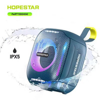 Hopestar Party300Mini Outdoor Cycling Wireless Speakers Portable Bluetooth Colorful Tws SoundBox Ipx5 Waterproof Led Light Radio