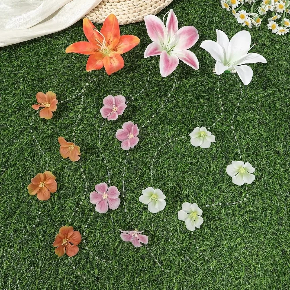Jepit Rambut Bunga Lily Manis  - Vintage Fashion Boutique ulasan dan harga