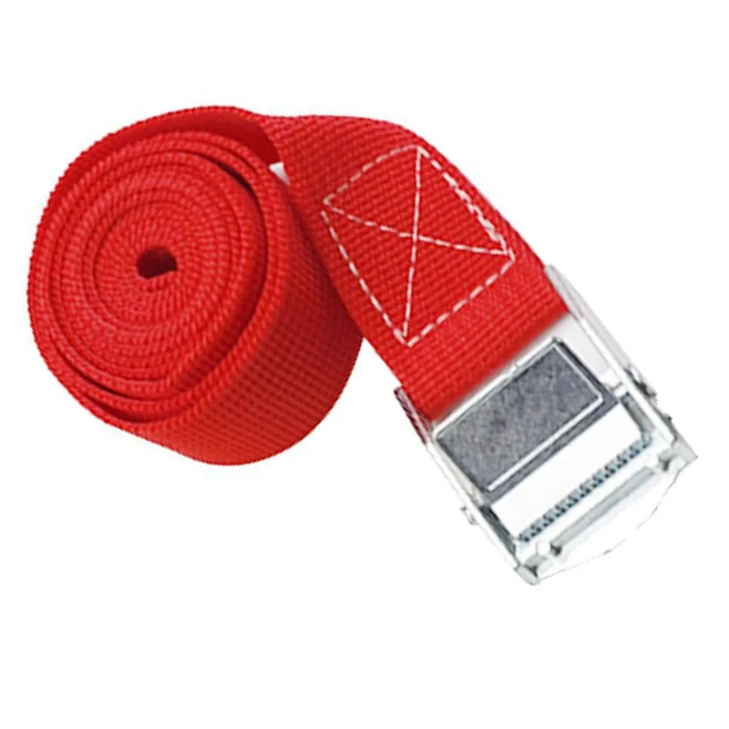 1-5M Ladungssicherungsgurte mit Schnalle, Spanngurte für Motorrad, Auto, Fahrrad, Metall-Abschleppseil, Robuster Ratschengurt für Gepäck und Taschen – Detail 10