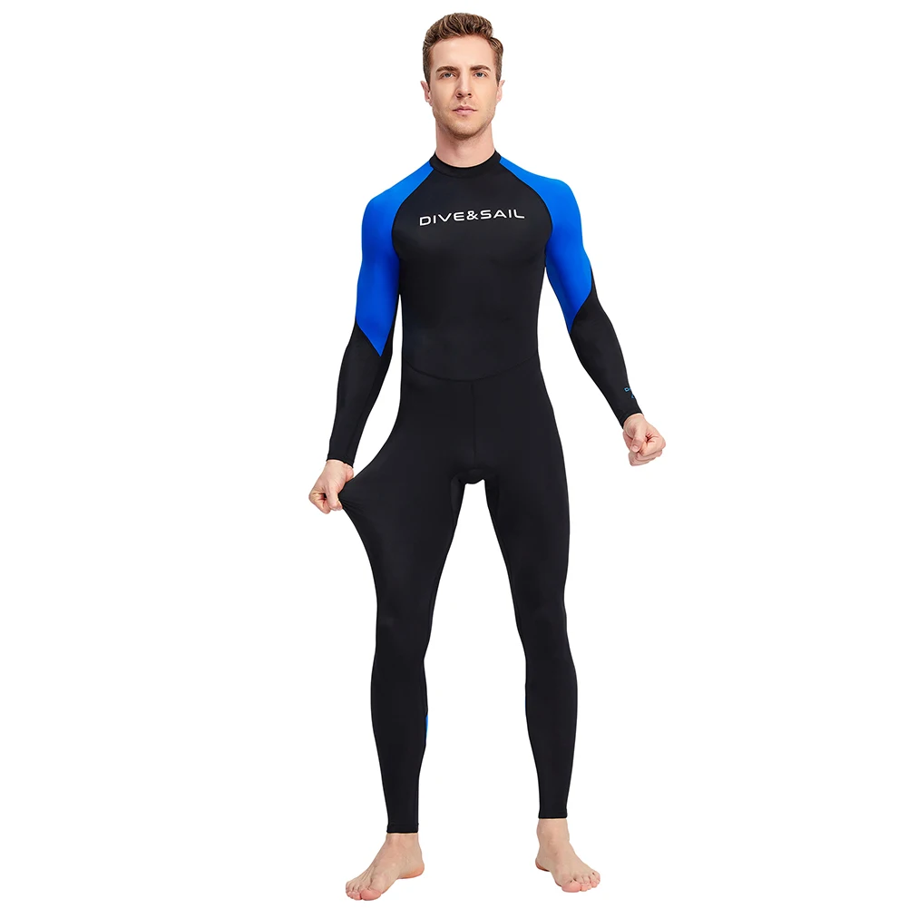 Men Diving Skin Clothes Long Sleeve Sunscreen Snorkeling Surfing Swimsuit Cold Proof Anti-scratch Breathable Outdoor Accessories