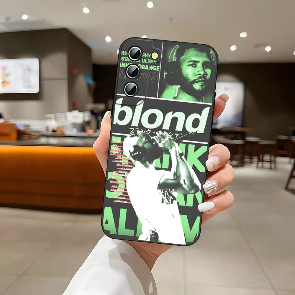 F-Frank O-Ocean Rapper Phone Case for Samsung S24 Ultra S22 S23 S20 Fe S21 Plus Galaxy A54 A34 A24 A53 M54 Note 20 Back Cover image 6