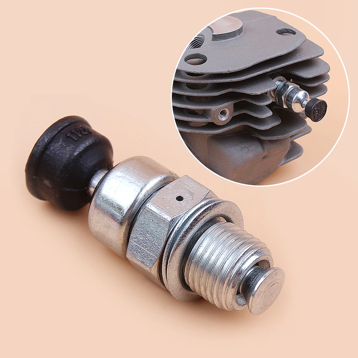 Valvola di decompressione per STIHL MS660 MS460 MS440 MS390 MS381 MS361 MS360 MS260 Partner Makita Dolmar Warcker Parti di motoseghe