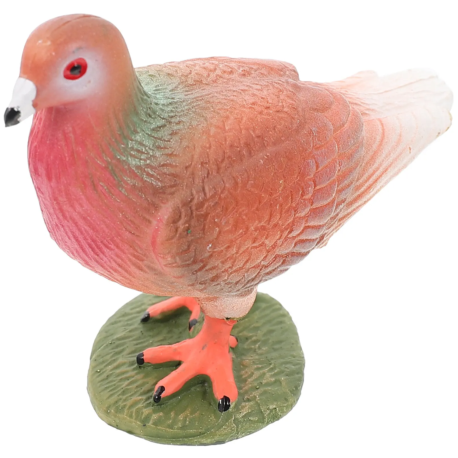 Simulated Dove Garden Ornament Plastic Lifelike Small Dove Craft Outdoor Indoor Decorative Micro Landscape Artificial Bird