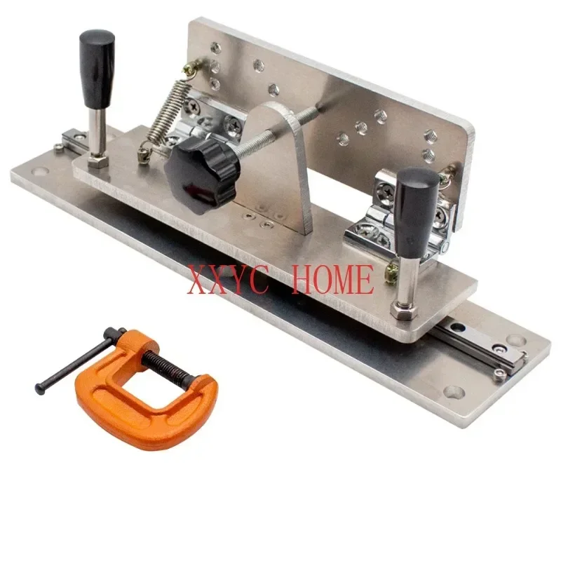 

Universal Knife Sharpener Jig Belt Sander Knife Holder Sharpening Locator Manual Knife Sharpening + 260MM Rail And G