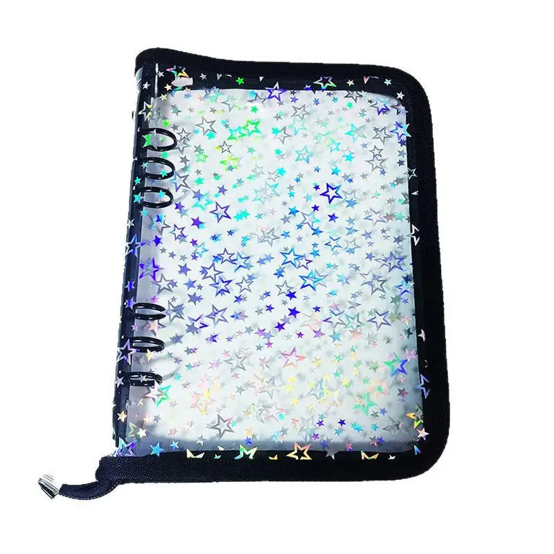 Aufkleber-Organizer-Ordner A5 Aufkleber-Sammelalbum Wiederverwendbare Aufkleber-Taschen und Transparente Wasserdichte Reißverschluss-Aufbewahrungshüllen – Detail 24