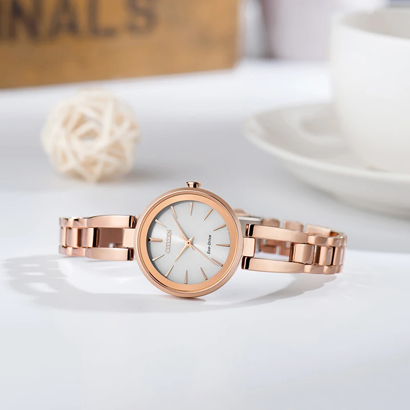 CITIZEN Original Women Watch Eco-drive Quartz watches Eco-Kinetic Goddess lady girls birthday ferstival gift Women\'s Watch