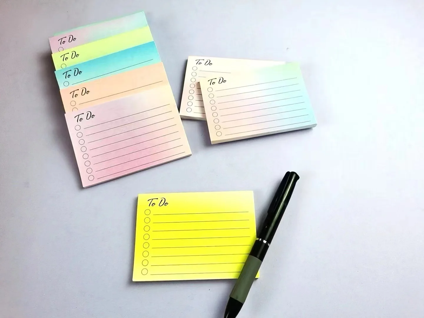 50 ورقة للقيام بقائمة المفكرة مذكرة الكتابة اليومية تذكير مخطط دفتر قائمة قابلة للتعديل التخطيط للمنزل مكتب المدرسة 9 ألوان