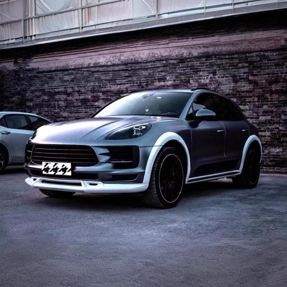 Auto Rad Augenbraue Kotflügel Flares Arch für Porsche Macan 14-21 geändert Rad Schutzfolie Auto Zubehör