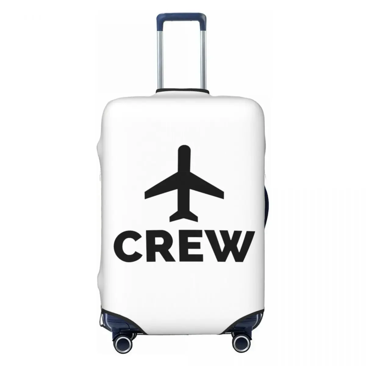 Aviation Plane Flight Crew Suitcase Cover Dust Proof Airplane Aviator Pilot Luggage Covers Protector for 18-32 inch