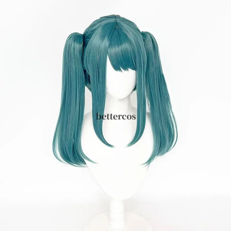 

Новый Vocaloid Miku 45, длинные парики для косплея, вампир Мику, косплей с чипсами, хвостики, костюм для Хэллоуина, парики + шапочка для парика 2025