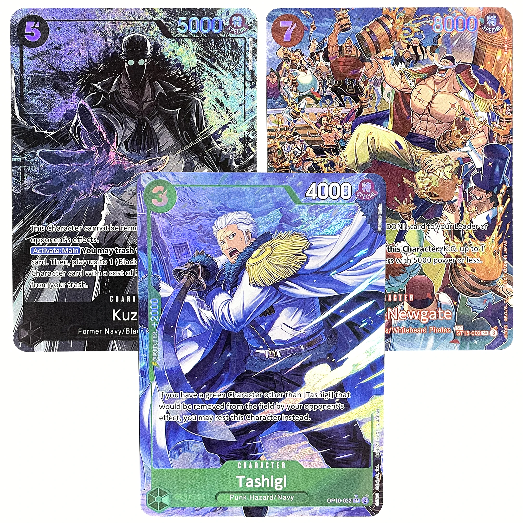 

PROXY One Piece Tashigi Alt Art OP10-032 Marshall-D-Teach/Kuzan/Edward Newgate English Royal Blood SR OPCG Character Foil Card