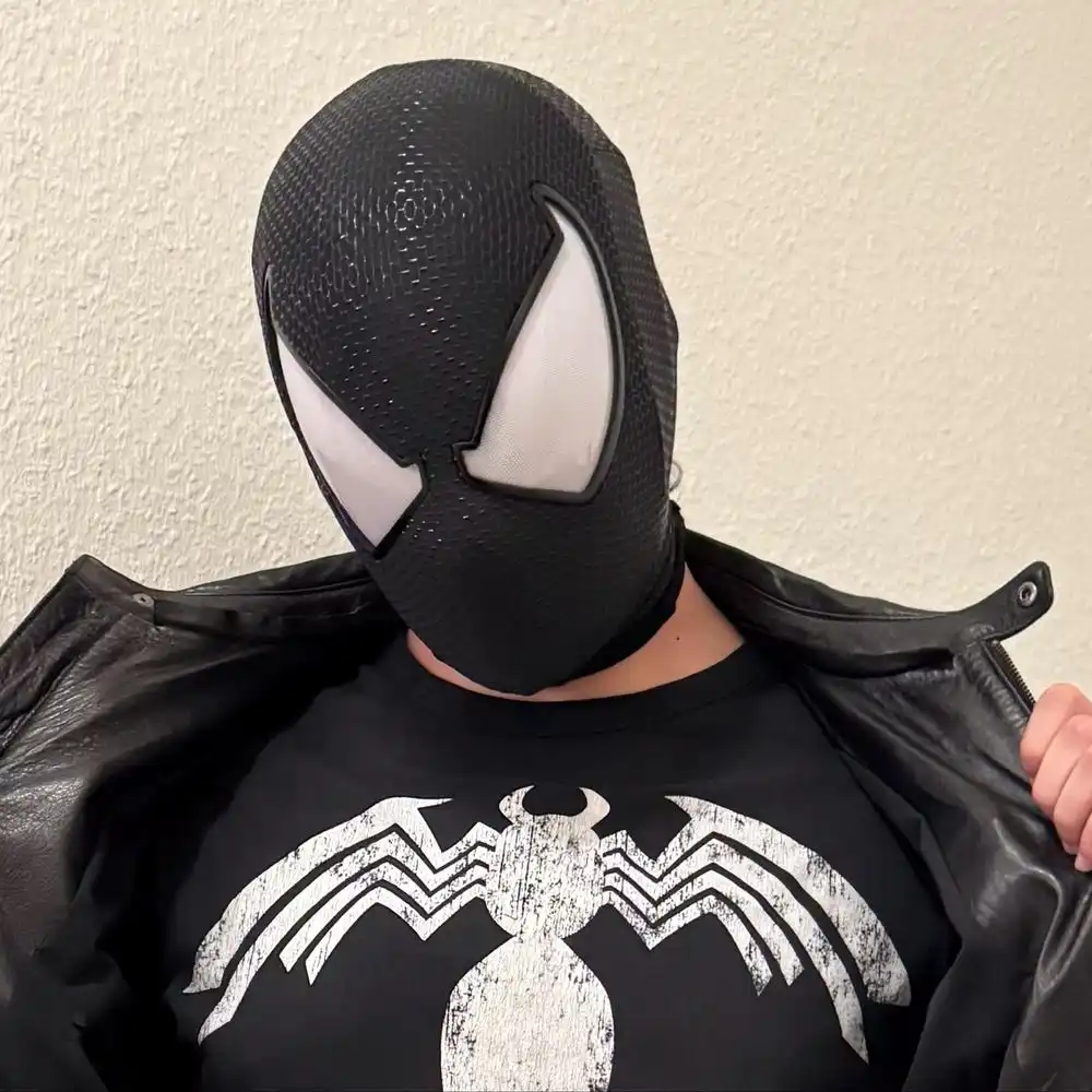 Masque de Cosplay Spider Avec Gant de Lanceur, Pour Enfant et Adulte - Idéal Pour Carnaval, Halloween, Noël