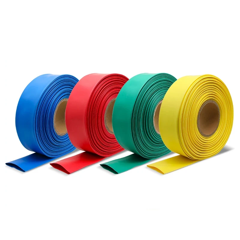1m Heat Shrink Tube Diameter 60 70 80 90 100 120 150 mm 2:1 Polyolefin Thermal Cable Sleeve Insulated Wire Protector Wrap