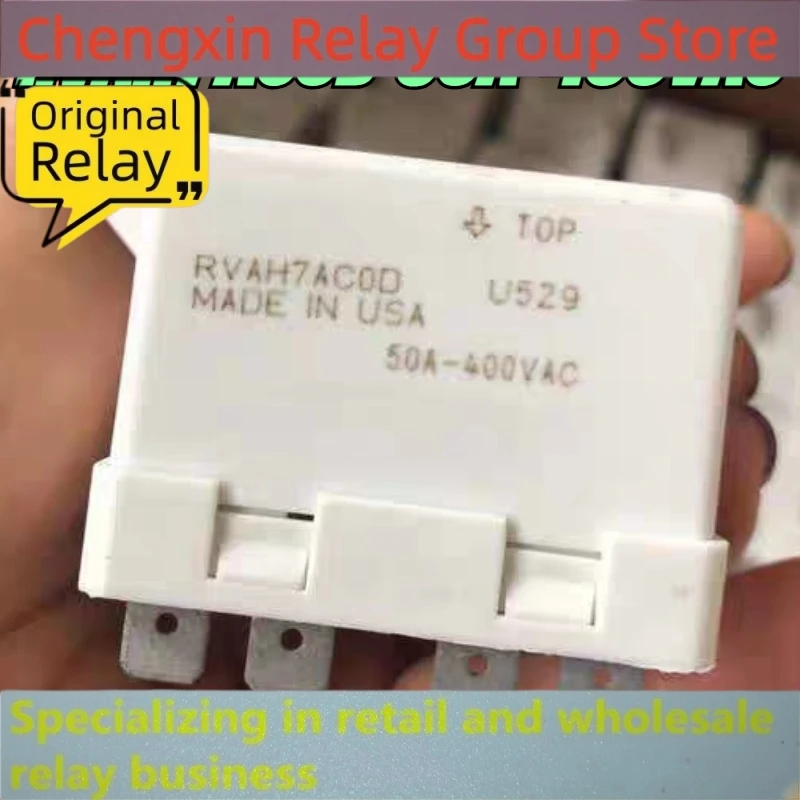 （secondhand）1pcs/lot 100% original genuine relay:3P RVAH7AC0D 50A-400VAC Compressor start relay