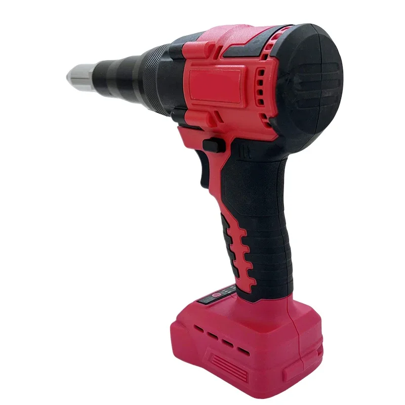 For Milwaukee 18V Battery Cordless Electric Riveter Gun 4.8MM Brushless Rivet Tool with LED Light for Riveting