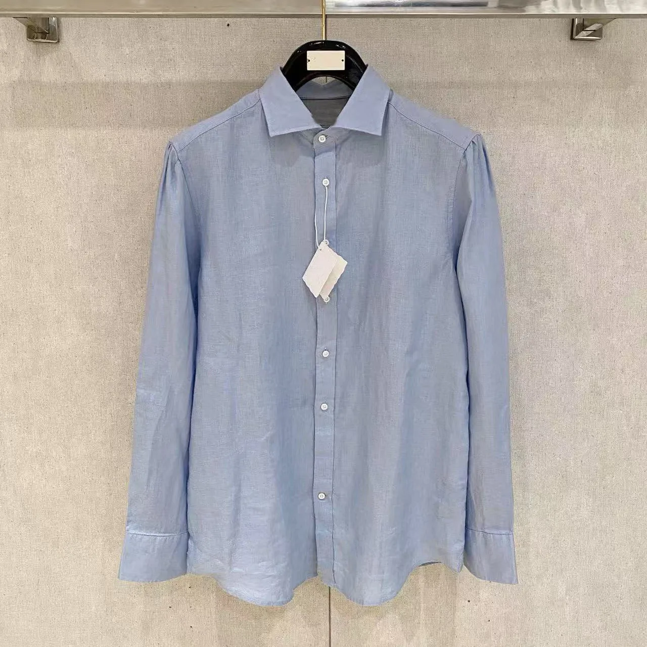 Koszula męska w stylu old money, casual, włoski styl BC