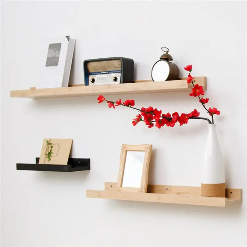 Corner Wall Stand Floating Display Shelf Hanging Floating Shelf Wooden Corner Shelves Wall Storage Shelves