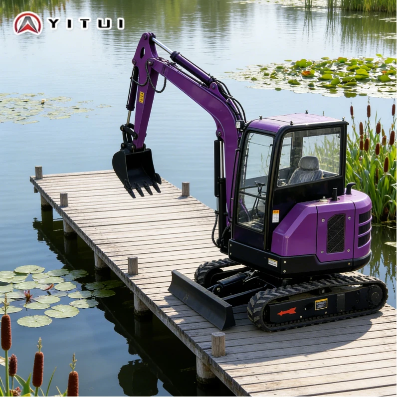 

New Customized 6.5 Ton Mini Excavator For Construction Sitedigger With Extended Arm Garden Mini Digger Machine Customized