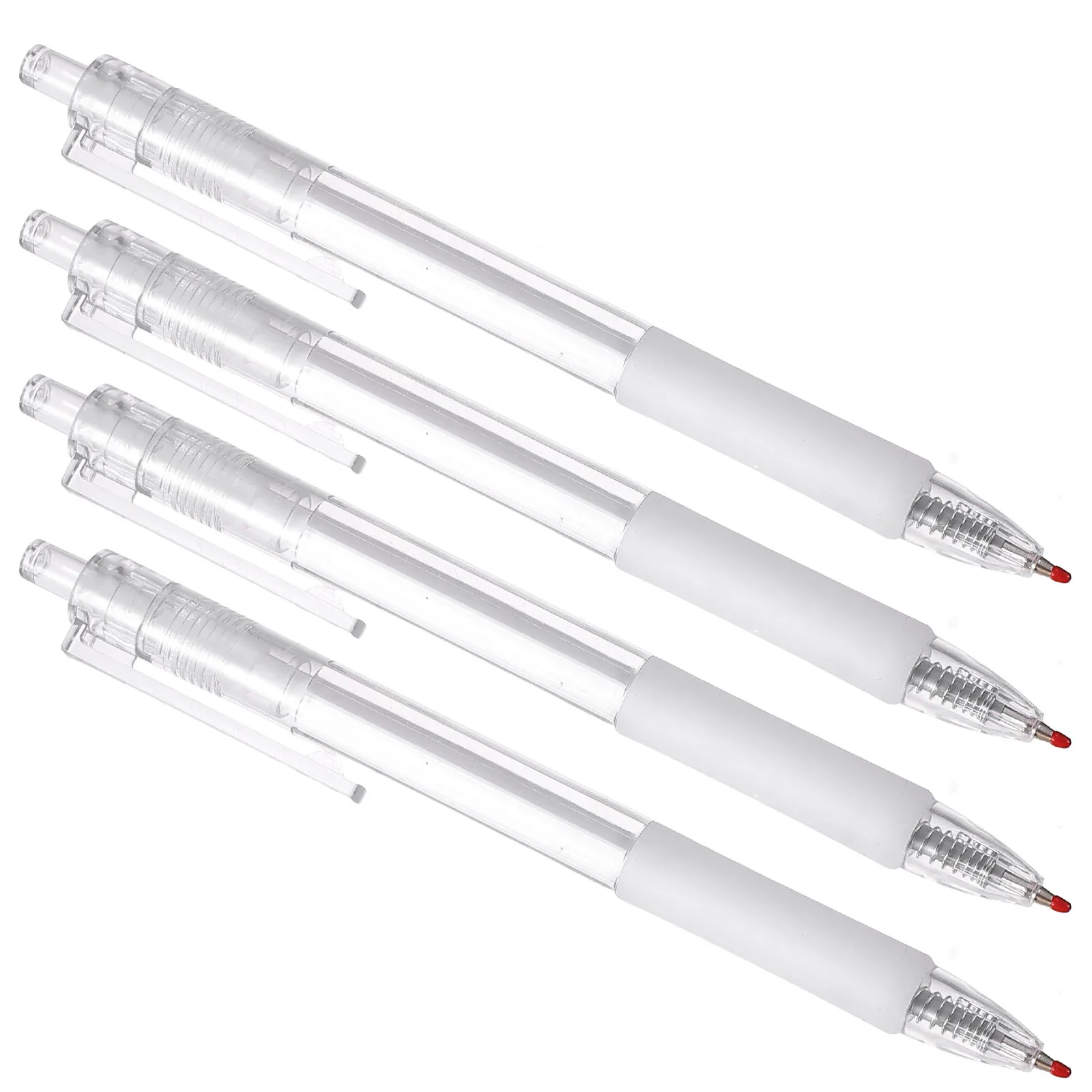 12Pcs Gel Pens Neutral Ink Click .5mm Smooth Writing Replacement Refills Office School Stationery Signature Black Ink