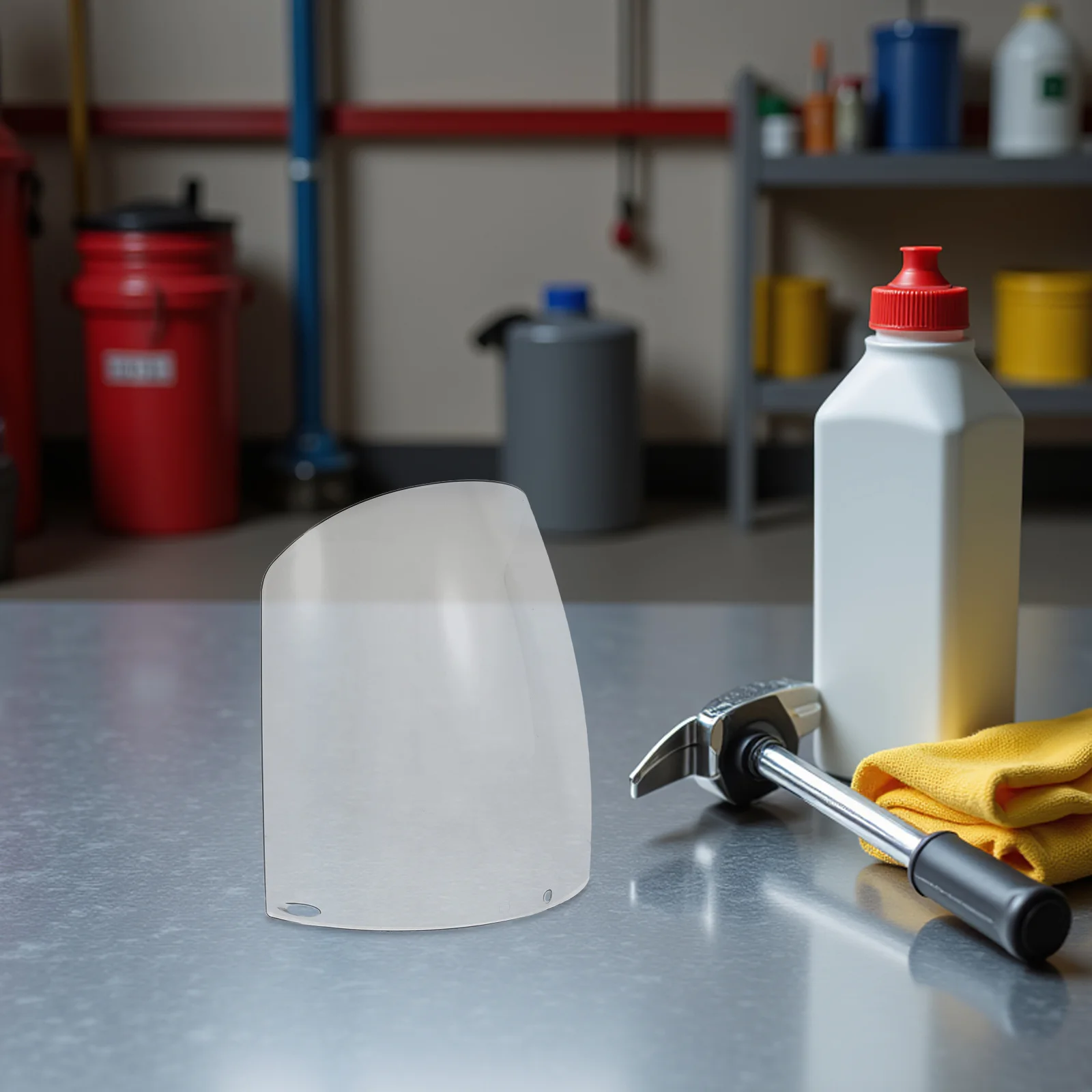 

2pcs Electric Mask Replacement Visor Transparent Protective Lens For Face Safety Universal Fit Welding Helmets Hard Hat Visors