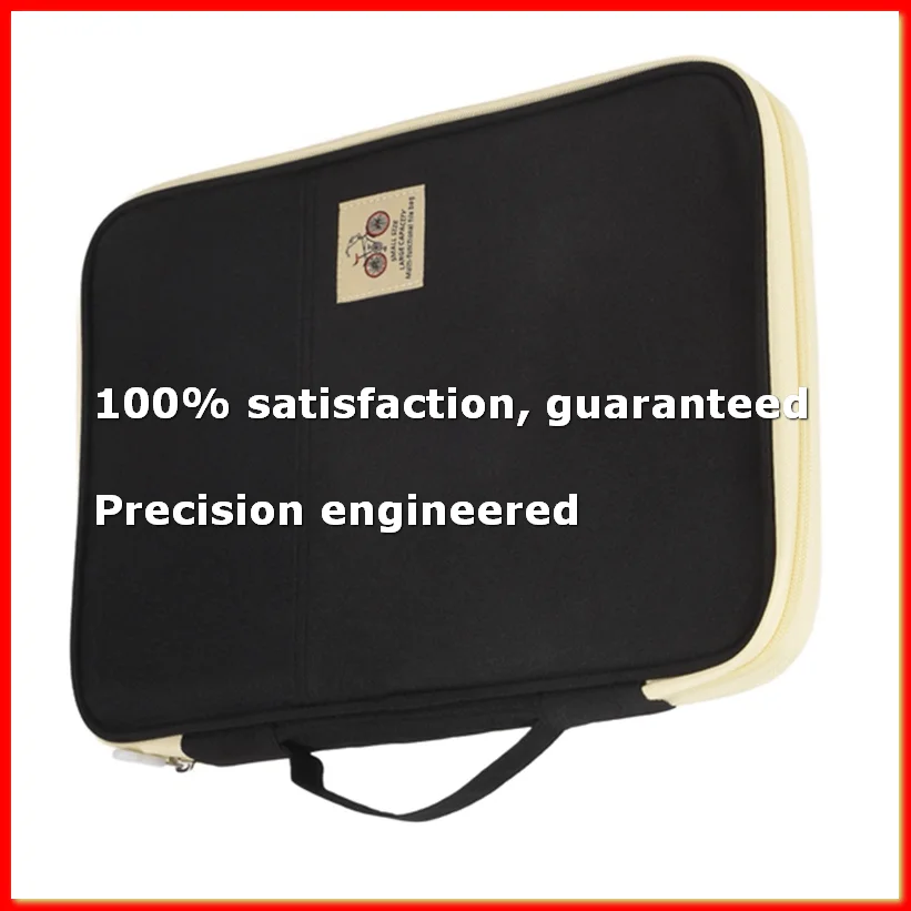 A4 Document Storage Bag Waterproof Oxford Cloth Multifunctional Business Organizer Bag File Folder Stationery Organizer-A79M