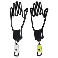 Golf Glove Holder Rack Portable Plastic Gloves Hanger with Key Chain Golf Gloves Supports Gloves Display Stand Golf Accessories