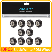 Official Creality Ender 3 Wheel, 3D Printer POM Wheel Plastic Pulley 625zz Linear Bearing for Ender 3/V2/Pro/Max/Ender5/CR10 Ser