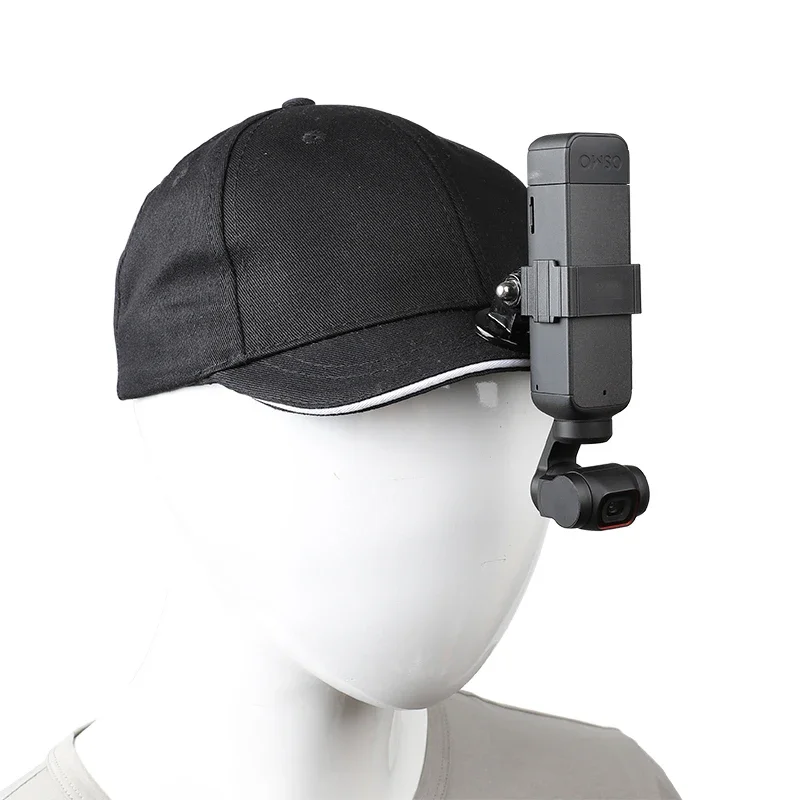 5in1 Sun Sports Hat First Angle Shooting Video Head Sunshade Hood for GoPro / DJI Action 4 5pro /Osmo Pocket 1/ Pocket 2 Camera