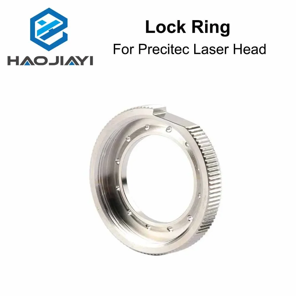 

HAOJIAYI Ceramic Lock Ring Nut Fiber Laser Head Parts Laser Nozzle Connector Fasten Ring Fiber Laser Raytools