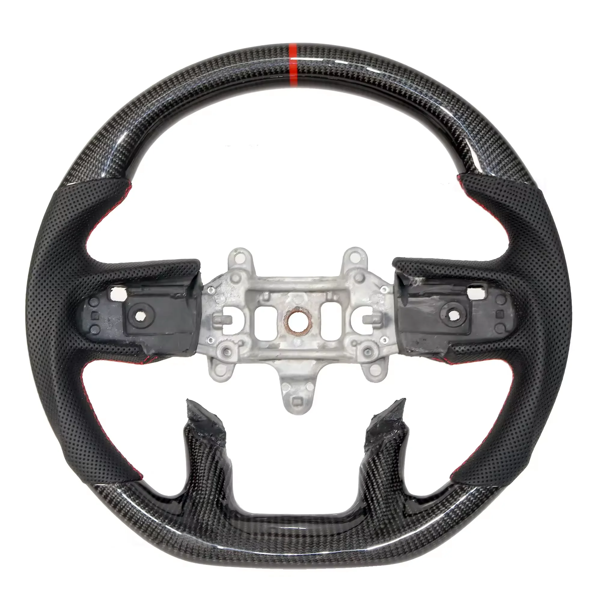 Fit For Dodge RAM 1500 2500 2018 2019 2020 2021 2022 TRX Rebel Laramie Real Carbon Fiber Custom Car Steering Wheel