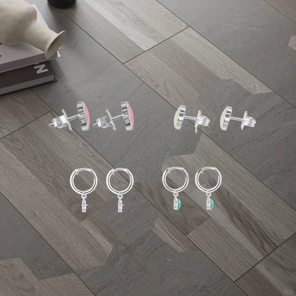 

Popular in 2025, Spanish Retro Humorous Earrings Stand Out in Street Fashion.