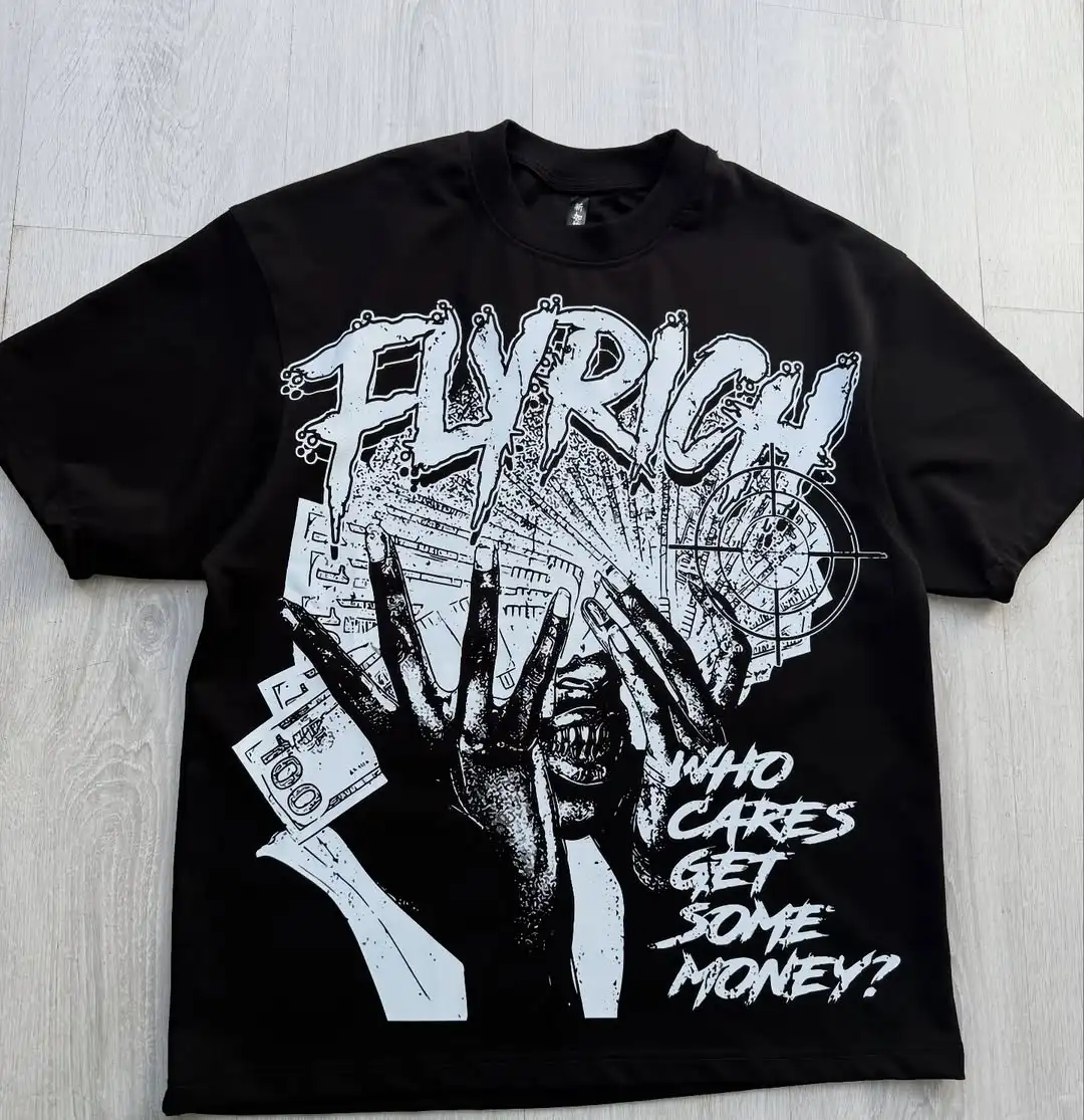 Y2k Harajuku streetwear hombres y mujeres de manga corta moda nueva camisa con diseño de estampado de dibujos animados retro hip-hop tendencia camiseta de gran tamaño