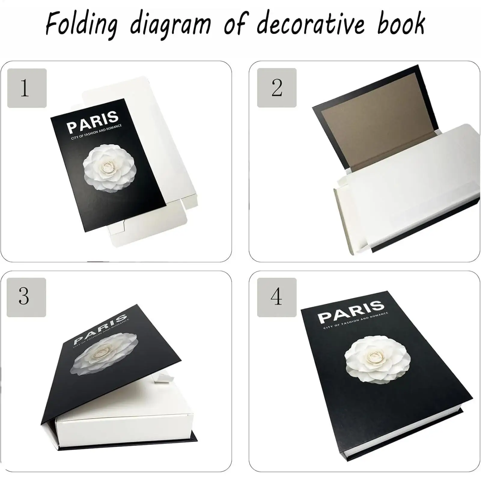 صندوق الأمان السري، حاوية إخفاء المال المحمولة مع قفل مجمع لتصميم الكتب الصناعية لخبأ الأشياء الثمينة للمجوهرات النقدية