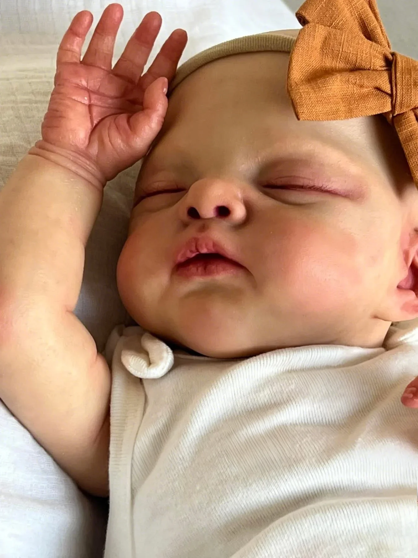 

NPK 18inch Reborn Baby Doll Irys Handmade 3D Skin Multiple Layers Painting Collectible Lifelike Art Doll