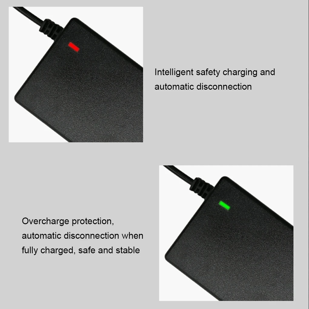 42V 2A Lithium Battery Charger 42V 2A 5-plug DC Power Adapter AC100-240V US/EU Plug Battery Adapter For Scooter Balanced Vehicle image 5