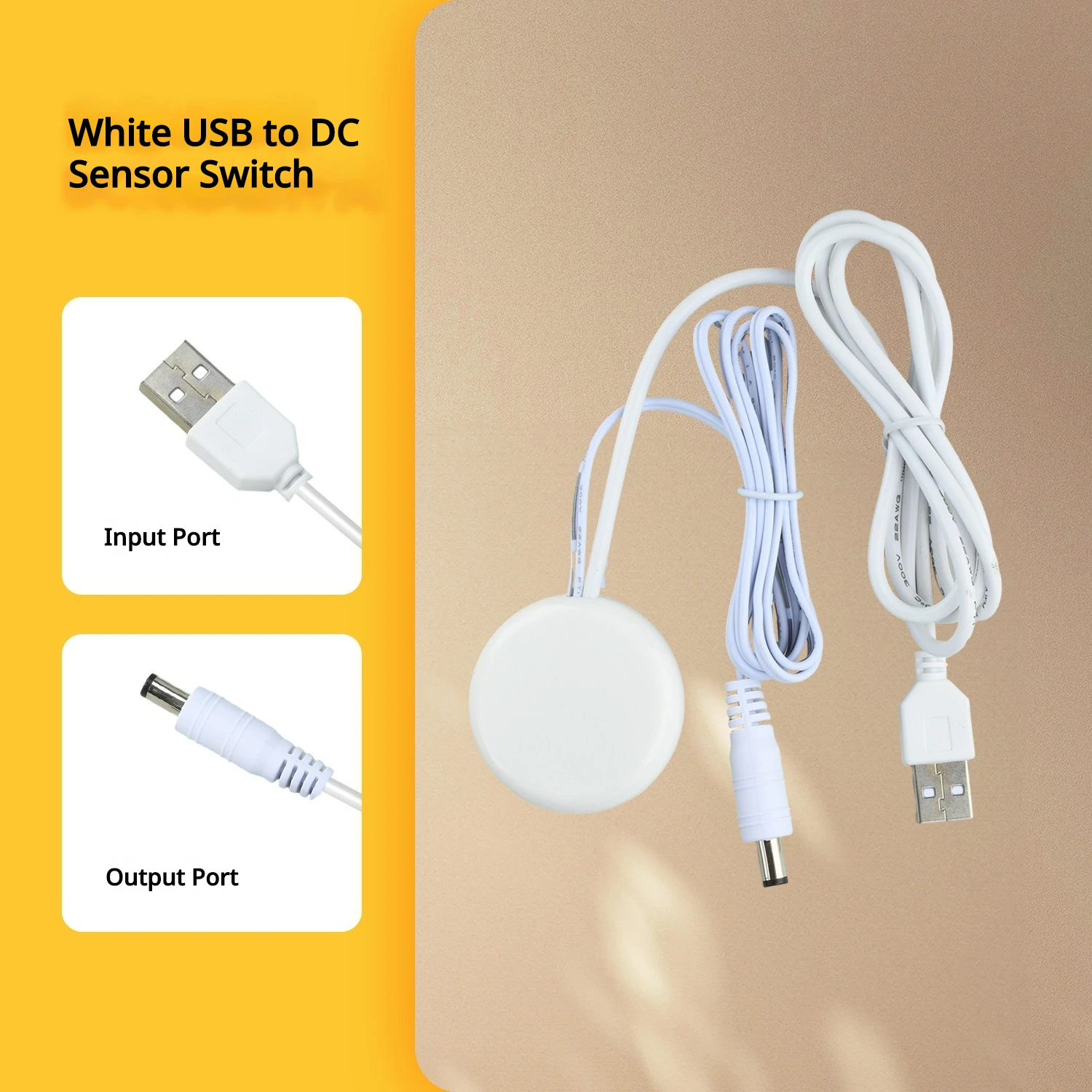 DC12V 24V 120W LED Touch Dimmer Switch Stepless Brightness Adjustment Sensor Switch for Cabinet Closet LED Strip Lighting