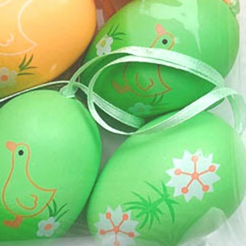 C pâques bricolage oeufs peints à la main maternelle coloriage jouets Simulation oeufs coloriage oeufs durables