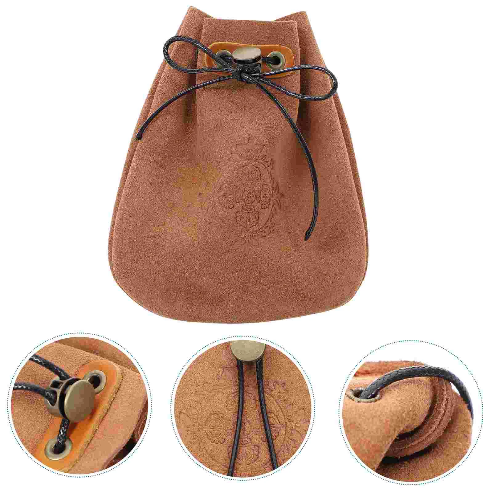 

Double Fleece Storage Bag Creative Jewelry Drawstring Pouches Gift Bags Stylish Presents Pouch for Women Girls